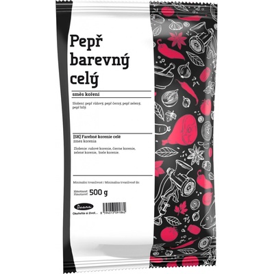 Drana Pepř barevný celý 500 g – Hledejceny.cz