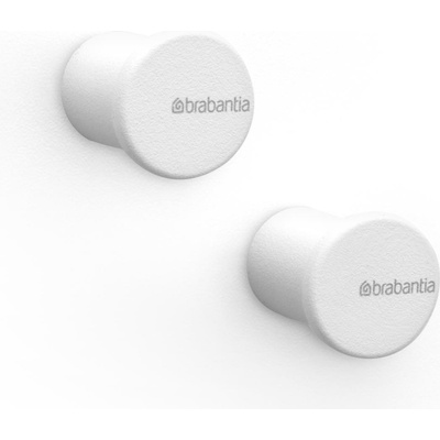 Brabantia Куки за кърпи MindSet бели 2 бр (303425)