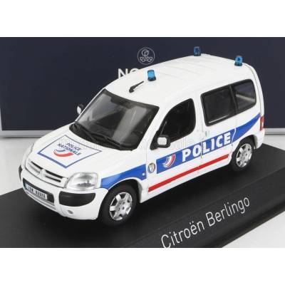 NOREV CITROEN BERLINGO POLICE NATIONALE BRIGADE FLUVIALE 2004 - WHITE 1:43
