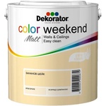 Dekorator ЛАТЕКС Color Weekend Matt 2.5л Бананов шейк (11-09)