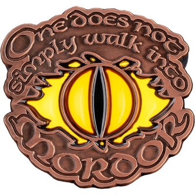 Weta Collectibles Значка Weta Movies: The Lord of the Rings - One Does Not Simply Walk Into Mordor (862404528)
