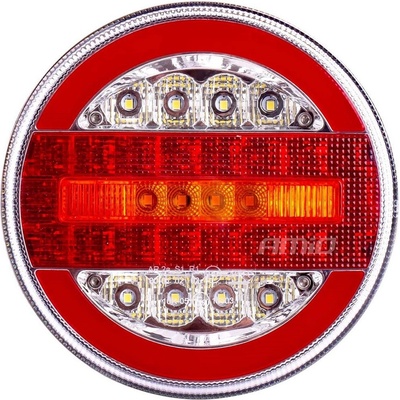 Amio LED kulaté světlo na vozíky a přívěsy 12/24V levé nebo pravé se 3 funkcemi | RCL-07-LR – Hledejceny.cz