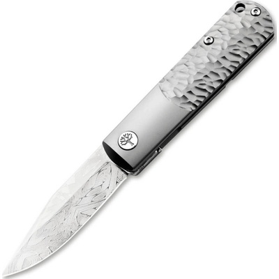 Böker Manufaktur Solingen BRLW Meteorite Damast Platinum Edition