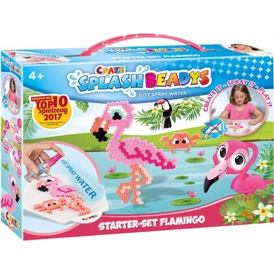Craze 13441 - Splash Beadys Tématická sada plameňák