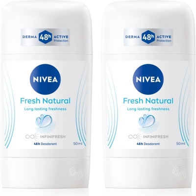 Nivea Fresh Natural дезодорант стик изгодна опаковка