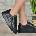 Tinti Shoes Дамски кецове Emili black kroko