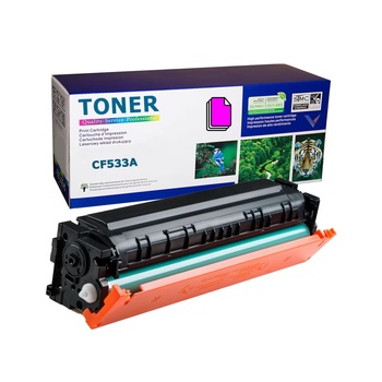 Compatible HP CF533A Magenta съвместима тонер касета с ЧИП (0.9K) (HP CF533A / 205A)