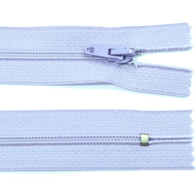 Spirálový zip no.3 nerozepínací 22cm - více barev color: 569 pomněnková fialová