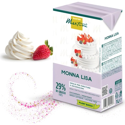Šlehačka - Monna Lisa rostlinný krém ke šlehání 29 % 1 l - Master Martini