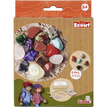 Simba Toys Научен комплект Simba Toys - Скаутски комплект за разкопки на минерали (109452661)