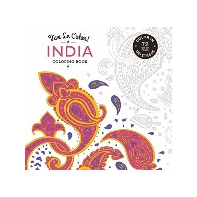 Vive Le Color! India - Colouring Book: Colour... - Marabout