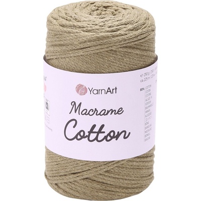 YARNART Macrame Cotton 2 mm 225 m 793 Tortilla юта (Macrame Cotton 2 mm 793)