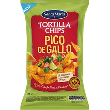 Santa Maria Tortilla chips Pico de Gallo, 185 g