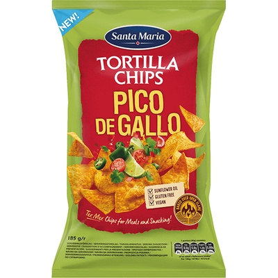 Santa Maria Tortilla chips Pico de Gallo, 185 g – Zbozi.Blesk.cz