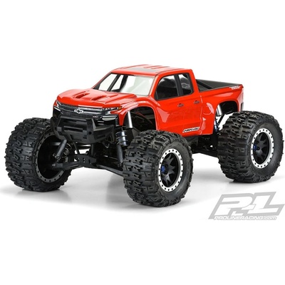 TRAXXAS ProLine Karoserie čirá předříznutá 2019 Chevy Silverado Z71 Trail Boss pro X-MAXX PL3507-17