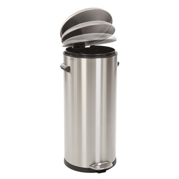 Image 1 of EKO-Europe EKO Кош за отпадъци с педал BELLE DELUXE- 30 литра - мат (EKO 921730 - Matt s/s)