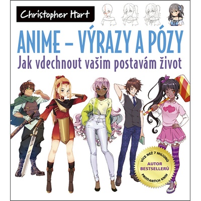 Hart Christopher - Anime - Výrazy a pózy