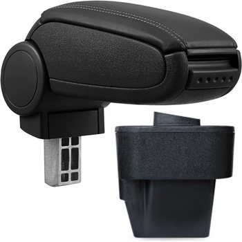 Pro. tec Подлакътник opel astra 3 h, черен, еко кожа