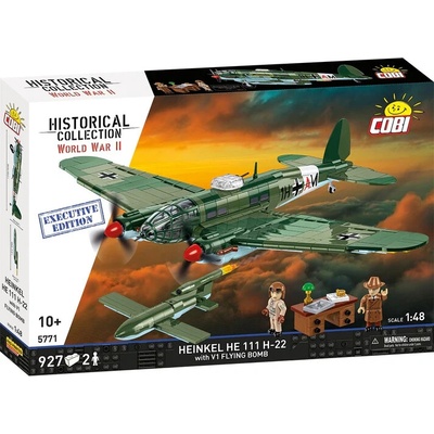 Cobi 5771 II WW HEINKEL He 111 H-22 s V1 (Fieseler Fi 103), 1:48, 840 k, 2 f – Zboží Dáma