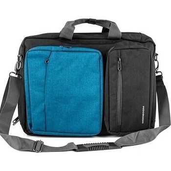 MODECOM Reno Notebook Bag/Backpack 15.6", Bk/Blue (Modecom Reno 15 Bk/Blue)