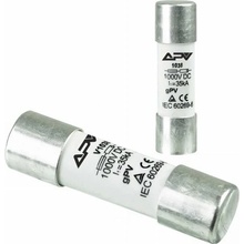 FVE DC pojistka Adelid APV 1000V, 16A 10x38 mm pro solární systémy APV-WB-10X38-16A