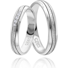 Olivie Snubní stříbrný prsten HARMONY 5923