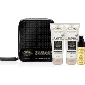 ALFAPARF Milano Il Salone Milano Plex Rebuilder комплект за пътуване за обезцветена, боядисана и химически третирана коса