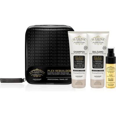 ALFAPARF Milano Il Salone Milano Plex Rebuilder комплект за пътуване за обезцветена, боядисана и химически третирана коса