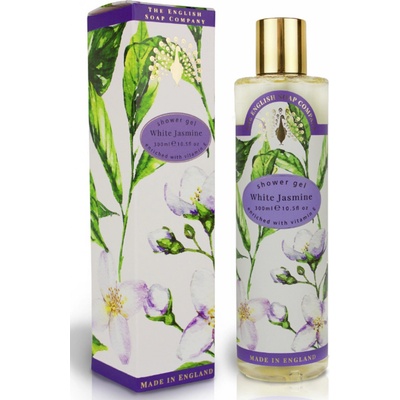 English Soap Bílý Jasmín sprchový gel 300 ml