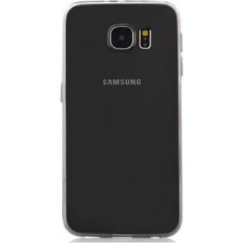 DEVIA Силиконов Калъф за SAMSUNG S6, Полупрозрачен, DEVIA Glimer Soft Case, Черен (6952897963606)