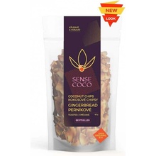 Sense Coco bio kokosové čipsy perníkové 60 g