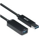 Club3D CAC-1411 prodlužovací USB-C M/F, 5m, černý