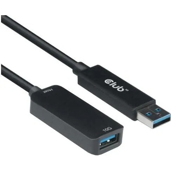 Club3D CAC-1411 prodlužovací USB-C M/F, 5m, černý