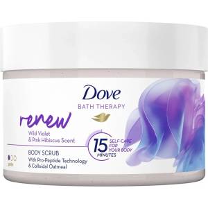 Dove Wild Violet and Pink Hibiscus Ексфолиант за тяло 295мл (3170)