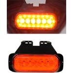  Led габарит маркер токос с 24 диода, 2 функции - оранжева светлина + мигач, 12v-24v - за камион бус ван каравана платфор