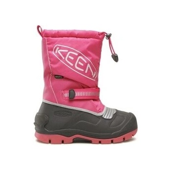 Keen SNOW TROLL WP CHILDREN fuchsia purple/silver