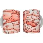  Чаша с цветни гърди, забавен еротичен дизайн - Color Boobs Mug 370ml (D-244779)