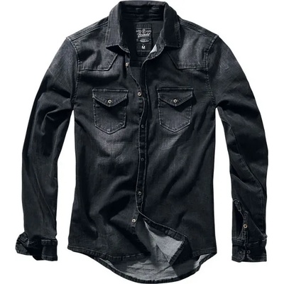 Brandit Riley Denim риза, черна (4020.2)