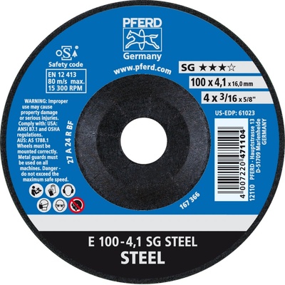 Pferd Brúsny kotúč 100 x 4,1 x 16,0 mm 4007220471104