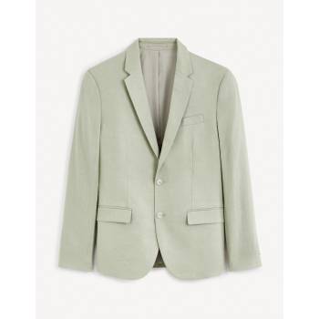 Celio Ленено сако slim Buhot2 Celio | Zelen | МЪЖЕ | 48