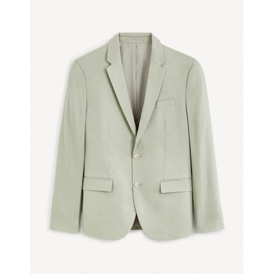 Celio Ленено сако slim Buhot2 Celio | Zelen | МЪЖЕ | 48