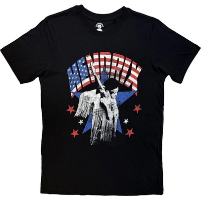 Jimi Hendrix Flag Black XL Риза (JHXTS42MB04)