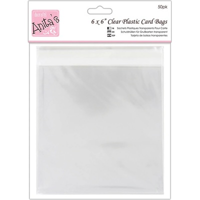 WEST DESIGN West Design Celofánové obaly na obálky 16,7 × 16,7 cm (50 ks)