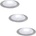 Paulmann - Nice Price 3630 - К-кт 3 бр. LED/0, 3W IP44 лампи за ориентация 230V (W1862)