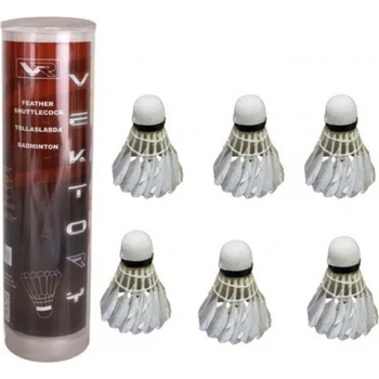 Vektory sport Комплект перца за бадминтон, 6 бр. , пера vektory sport