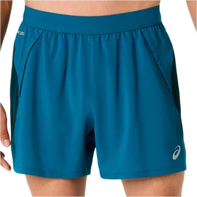 ASICS Мъжки шорти за бягане Asics Road 5'' Short Running shorts - Tranquil Teal / Dark Teal / Yamabuki (012-3414-0812)