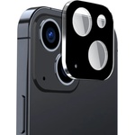 Techsuit Протектор за камера за iPhone 15 / iPhone 15 Plus - Пълно стъкло за камера - черен (KF2314020)