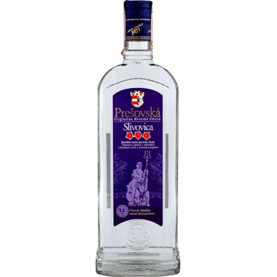 Prelika Prešovská Slivovica 42% 0,7 l (čistá fľaša)