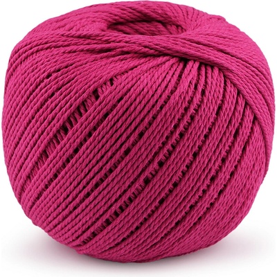 Bavlněná příze macrame Ø2 mm rozčesávací Varianta: 6 pink, Balení: 1 ks 59025/151191/272314