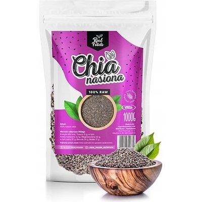 Real Foods Chia semienka 1000 g